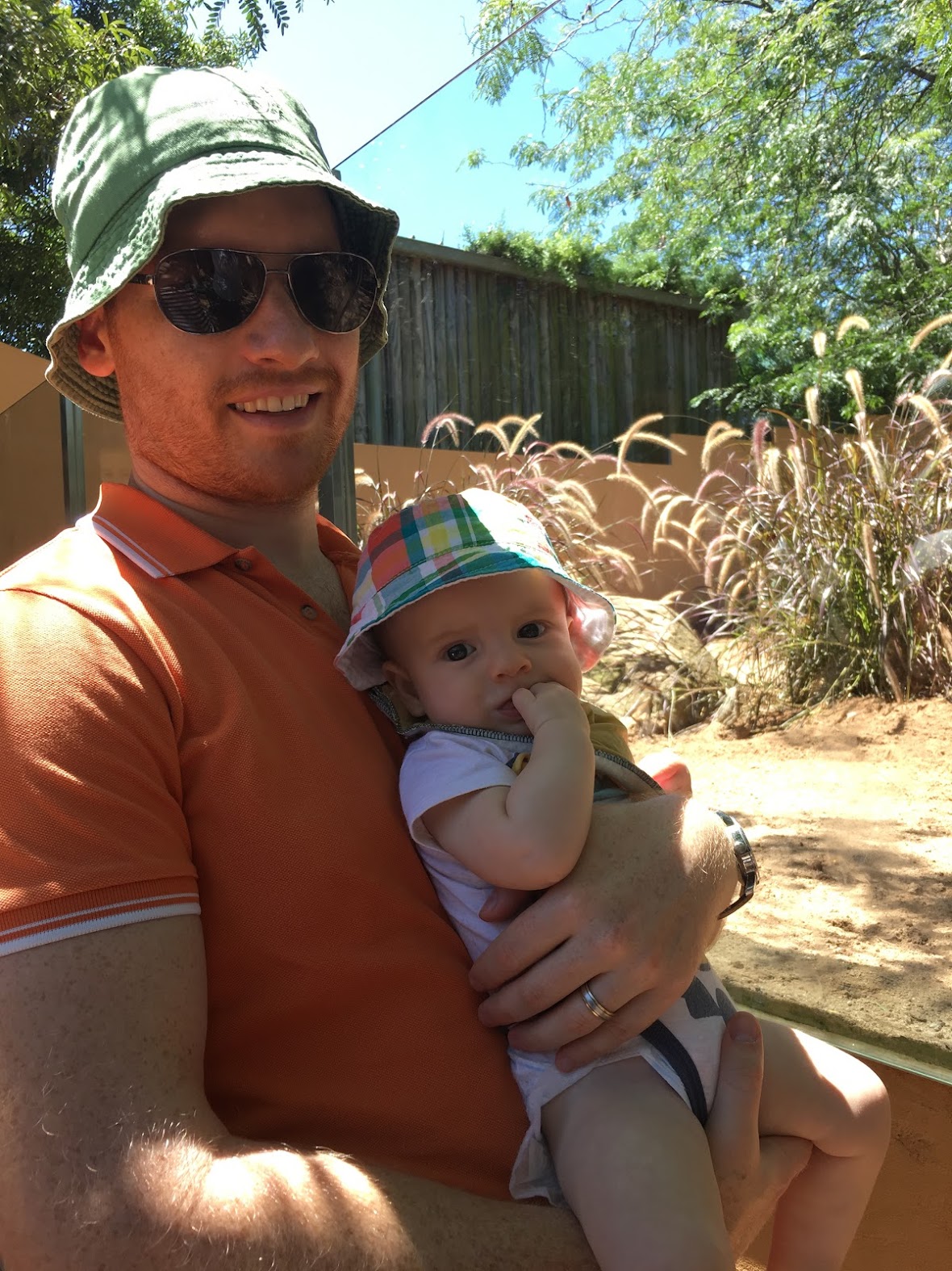 With Zac at the Zoo